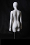 Matte White Abstract Female Torso with Base MM-EGTFWEG-2