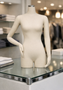 Cream Female Body Form Flexible Arms and Base MM-JF-F01SARM 