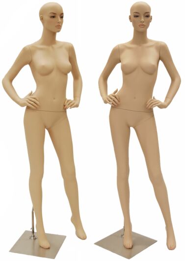 Fiberglass Fleshtone Female Mannequin MM-A4F1 SALE - Mannequin Mode