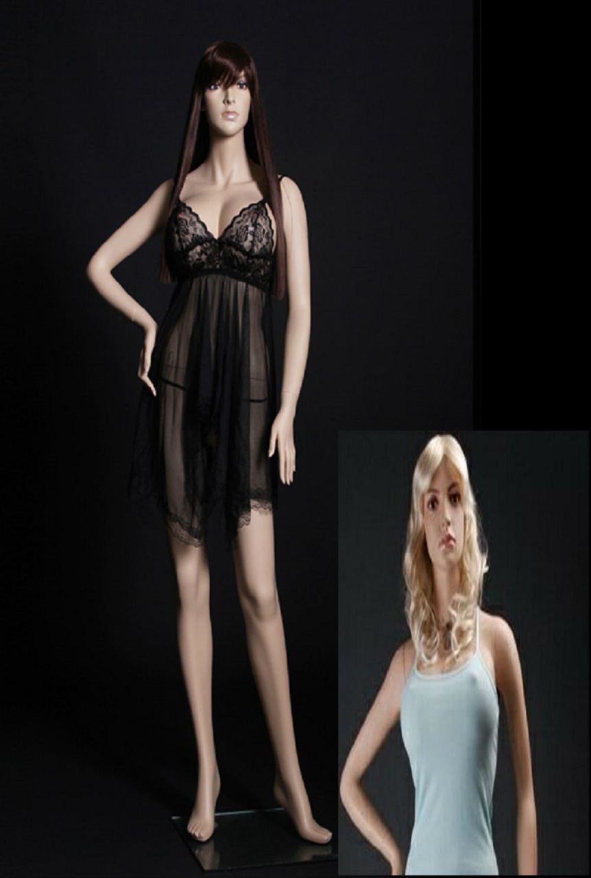 Fiberglass Fleshtone Female Mannequin MM-A4F1 SALE - Mannequin Mode