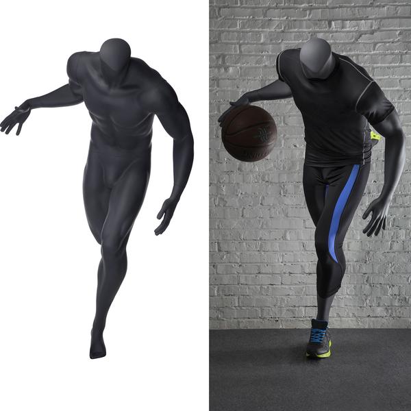 Athletic Running Headless Sports Male Mannequin MM-NI4 - Mannequin