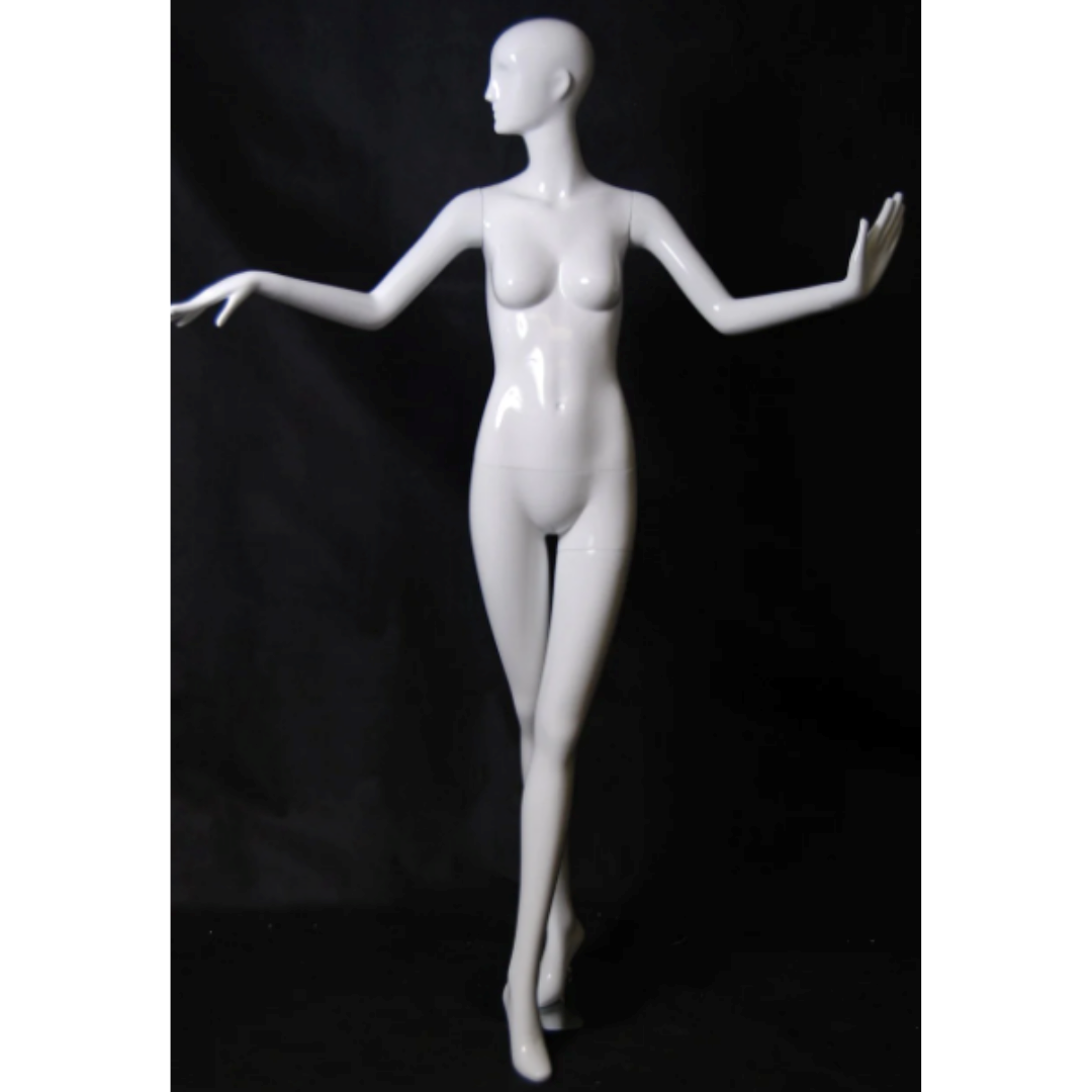 Egghead Youth Unisex Mannequin with Detachable Parts - Upto 6 Years Old -  Glossy White Finish