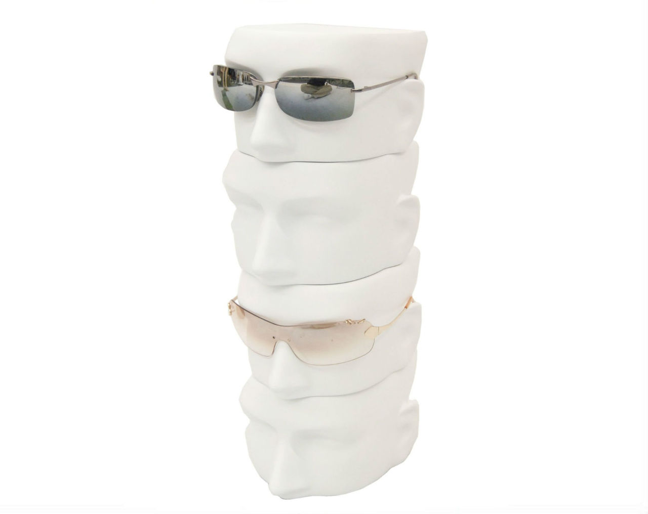 COPY - 2 Male Sunglass/Glasses Display Heads Amazon.com: Circleperson Clip on Sunglasses for Men Magnetic  main image 2