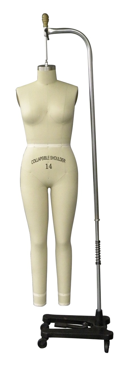 Professional Plus Size Female Full Body Dress Form Size: 14 MM-FULLSZ -  Mannequin Mode