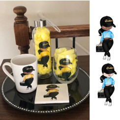 Drink-ware Set - Four Pieces 