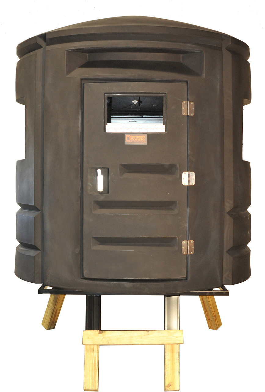 Sportsmans Condo SC4 Solid Deer Hunting Blind Loaded 6.5' x 6' at