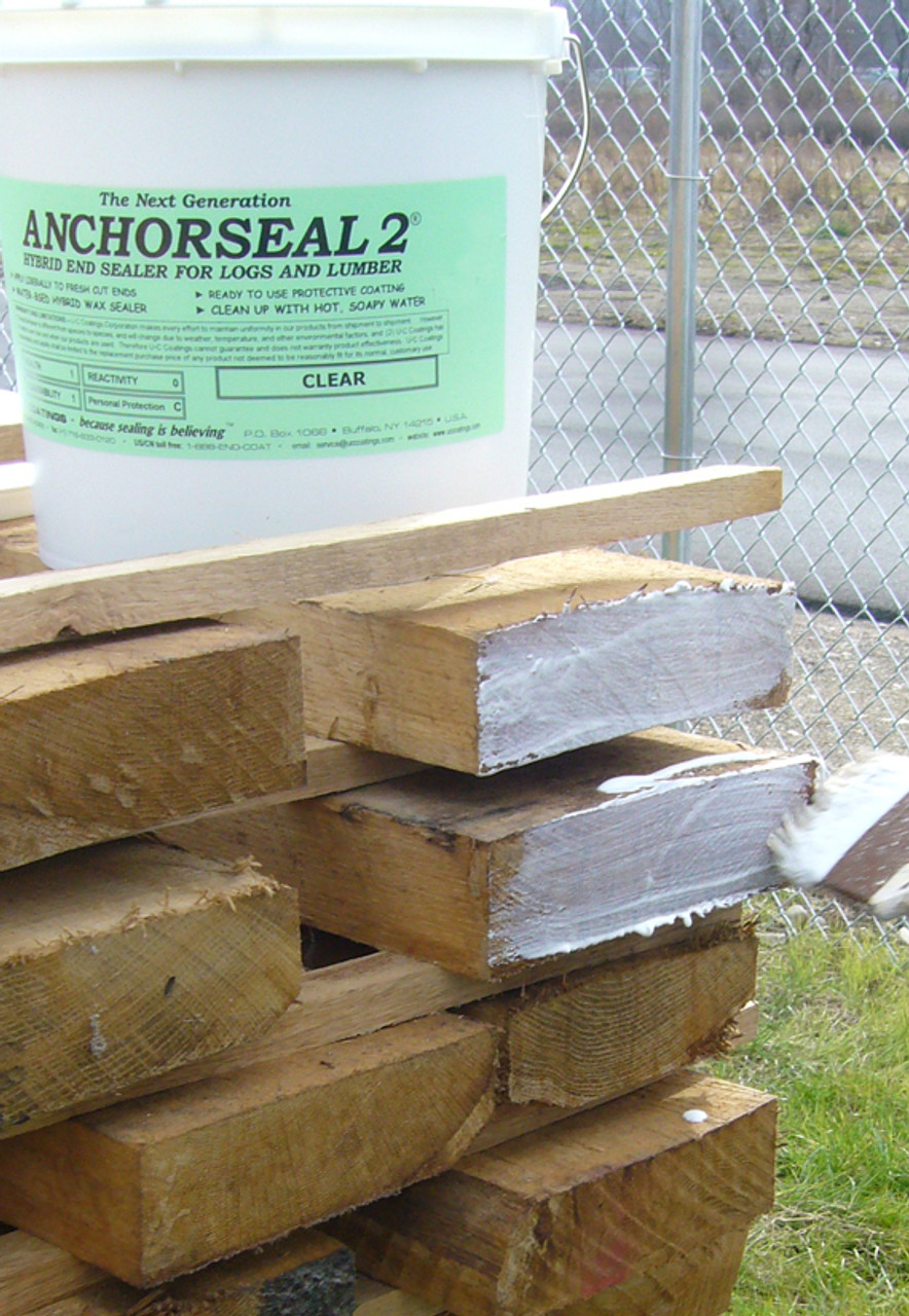 Anchorseal 2 Hybrid Log and Lumber Wax End Sealer at