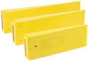 Beaver State Plastics Hardhead Jr Solid Felling Wedges | Lightweight | Reinforced WESZWEDGEJR