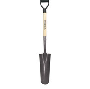 Union Tools Union Tools Drain & Post Spade | 16" Round Blade | 27" Hardwood D Grip Handle 47108