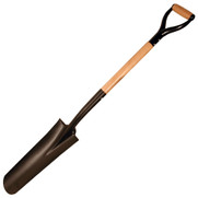 Kraft Tool Drain Spade | 31" D-Handle