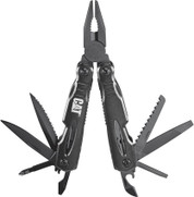 CAT 13-in-1 Multi Tool | Stainless Steel | Black Handle