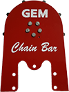 Gem Chain Bar GEM Chain Bar 3/4" Pitch 10T Sprocket Replacement Nose/Tip for R-Squared Bars Only 5000SN