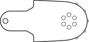 Oregon Oregon Powercut 3/8 Pitch Replacement Nose | 11 Tooth 30853