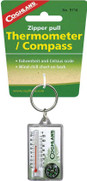 Coghlan's Coghlan's Zipper Pull Thermometer/Compass CGN9714