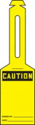 AccuForm Loop 'n Strap™ Tags OSHA Caution Safety Tag | 25 Pk TAL325