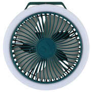 Rechargeable Camping Fan with LED Light