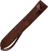 Trench Knife Belt Sheath | Brown Leather