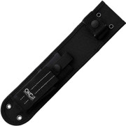 Ontario Fixed Blade Bushcraft Seax Sheath | Black Polyester