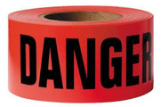 Trinity Danger Barricade Tape, 3" x 300' DANGER300
