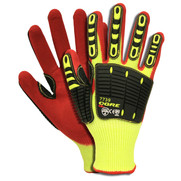 Cordova Safety Ogre CR+ 7739 Impact/Mechanics Safety Gloves, Cut Level 4, Nitrile Coated 7739