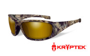 Wiley X Boss Safety Glasses | Polarized Venice Gold Mirror Lenses | Kryptek Highlander Frame | CCBOS12 Wiley X Boss Safety Glasses | Polarized Venice Gold Mirror Lenses | Kryptek Highlander Frame | CCBOS12