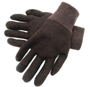 RADNOR RADNOR Brown Standard Jersey Gloves | Pack of 12 | 9 oz. Cotton/Poly Blend | Men's Large 750R