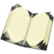 Jim-Gem/FS Leather 4-Sheet Hand Held Tally Book for Cruising Timber or Tallying Lumber 53625