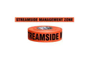 Streamside Management Zone SMZ Boundary Vinyl Roll Flagging Streamside Management Zone SMZ Boundary Vinyl Roll Flagging