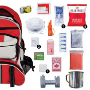 Readywise Readywise 64 Piece Survival Backpack | Red, Black or Camo RW01-6xxGSG