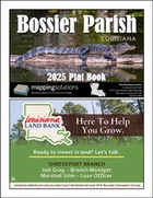 Mapping Solutions Bossier Parish Louisiana 2025 Plat Book of Landowner Maps BSRPB