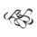 Bayou Field & Outdoors 5" S-Irons Log Staples/Log Protectors | Pack of 250 S-5214-CS