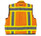 SitePro Premium Surveyor and Engineer Class 2 Safety Vest | Hi-Viz Orange