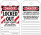 AccuForm OSHA Danger Safety Tags: Locked Out - Do Not Operate | 5 pk MLT407LPM