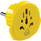 Worldwide Adaptor Twin USB-A
