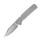 Full Metal Atlas Clip Point Folding Knife - Stonewash