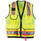 Jim-Gem/FS 8 Pocket Class 2 Mesh Cruiser Vest, Hi-Viz Orange or Lime Green 96073