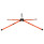 Bone Safety Bone Safety Compact Springless Sign Stand for Roll-Up Signs SZ-412
