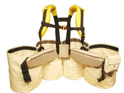 Bushpro Deluxe 4 Pouch Tree Planting Bags | 14" Buckets Bushpro Deluxe 4 Pouch Tree Planting Bags | 14" Buckets