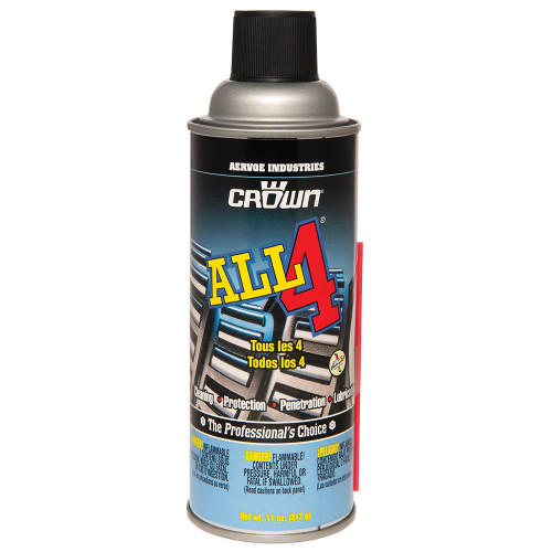 Crown All-4 Lubricant| 16oz Aerosol Crown All-4 Lubricant| 16oz Aerosol
