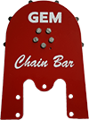 Gem Chain Bar GEM Chain Bar 3/4" Pitch 10T Sprocket Replacement Nose/Tip for R-Squared Bars Only 5000SN
