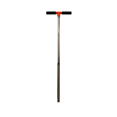 AMS Samplers AMS 7/8" Plated Regular Soil Probe w/ Cross Handle | 5/8" Thread
