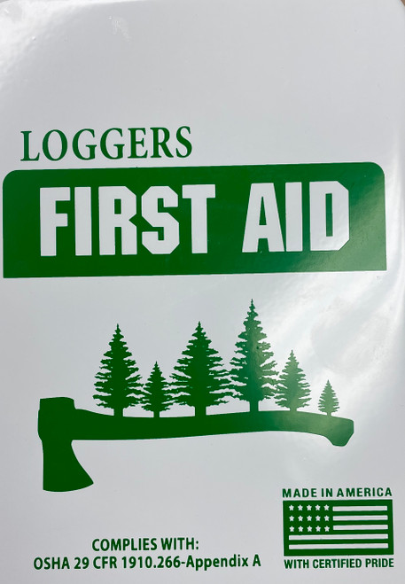 Certified Safety Logger's First Aid Kit | Metal Case K201-505