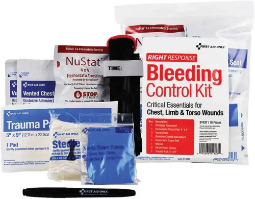 First Aid Only Bleeding Control Kit Chest/Torso