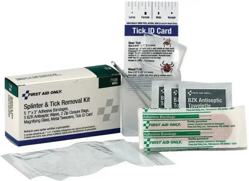 First Aid Only First Aid Only Splinter and Tick Removal Kit FAO7108