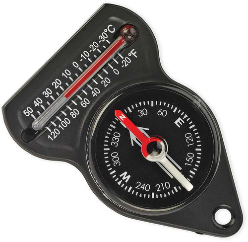 Ndur Ndur Mini Compass with Thermometer ND51560