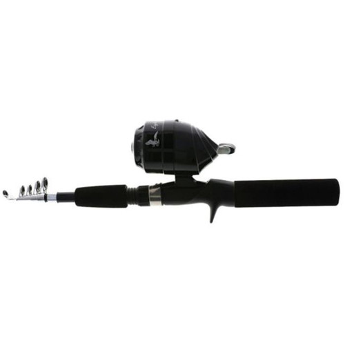 Eagle Claw Pack-It Black Spincast Combo – 5'6" Telescopic 530625
