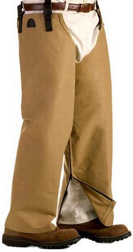 Turtleskin - Warwick Mills Turtleskin SnakeArmor Total Protection Snake Chaps TOTALCHAP