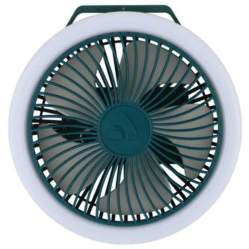 Rechargeable Camping Fan with LED Light
