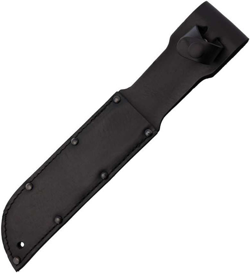 Ontario 498 Combat Fixed-Blade Leather Sheath | Black