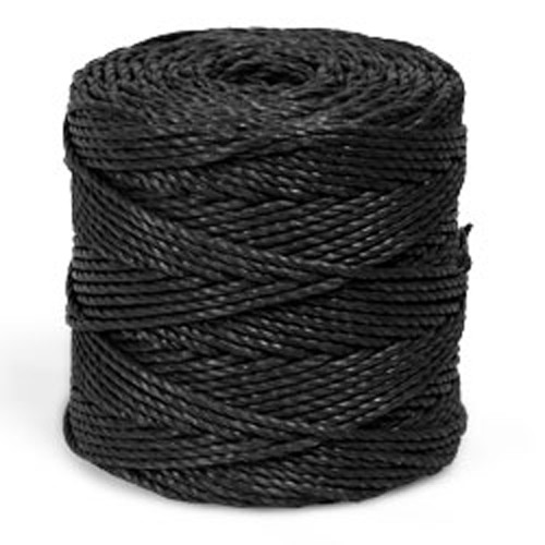 CWC Tree Rope Twine - Black, 7600 LF | 8 Tubes per Carton 030020